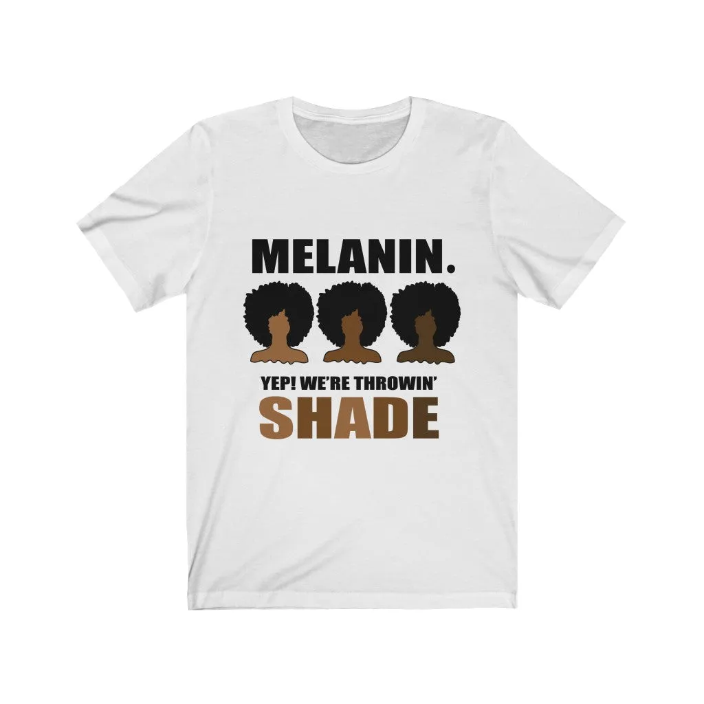 Melanin Shade Jersey Short Sleeve Tee T-shirt