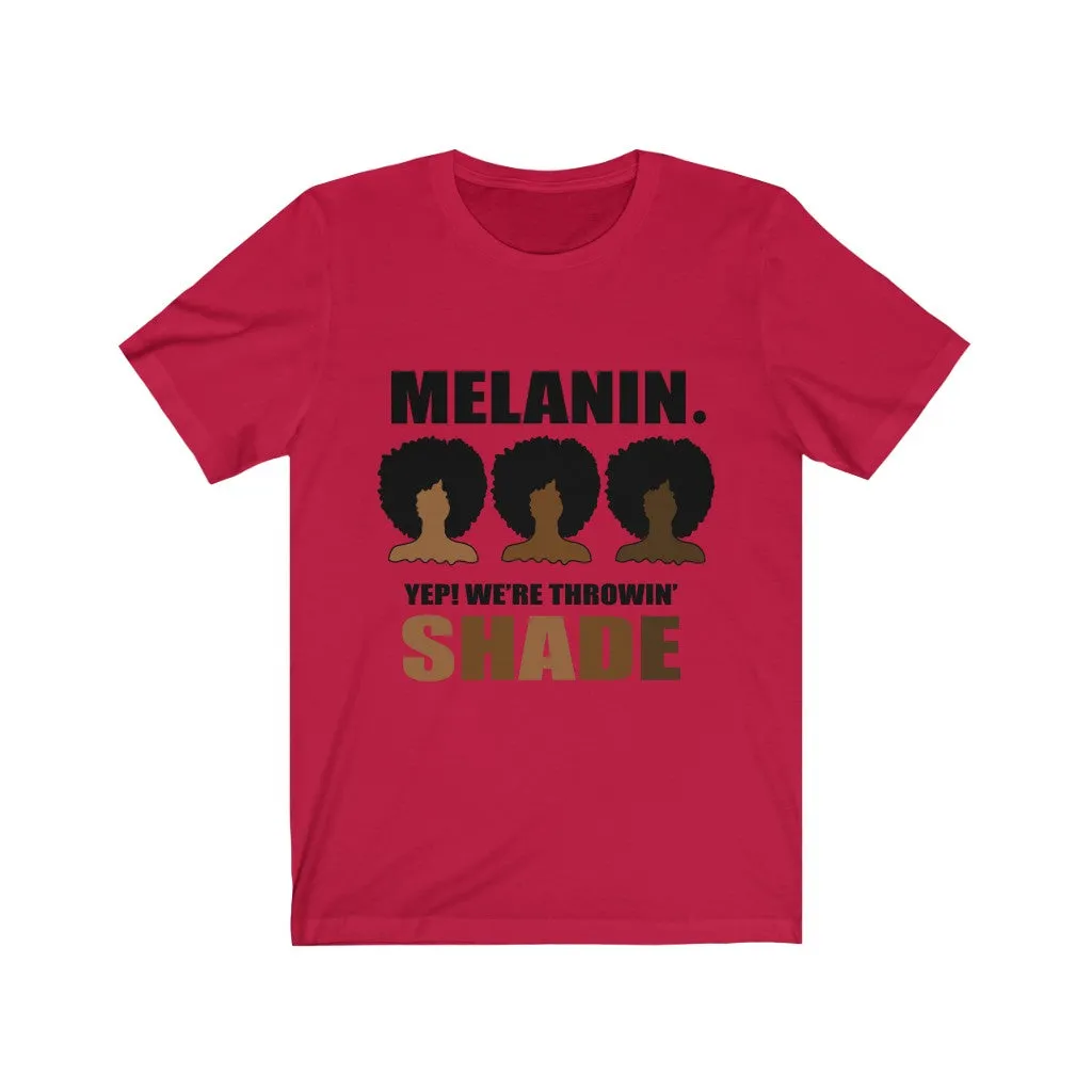 Melanin Shade Jersey Short Sleeve Tee T-shirt