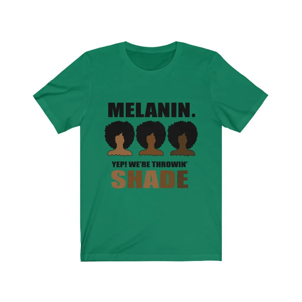 Melanin Shade Jersey Short Sleeve Tee T-shirt