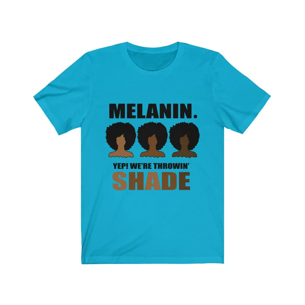 Melanin Shade Jersey Short Sleeve Tee T-shirt