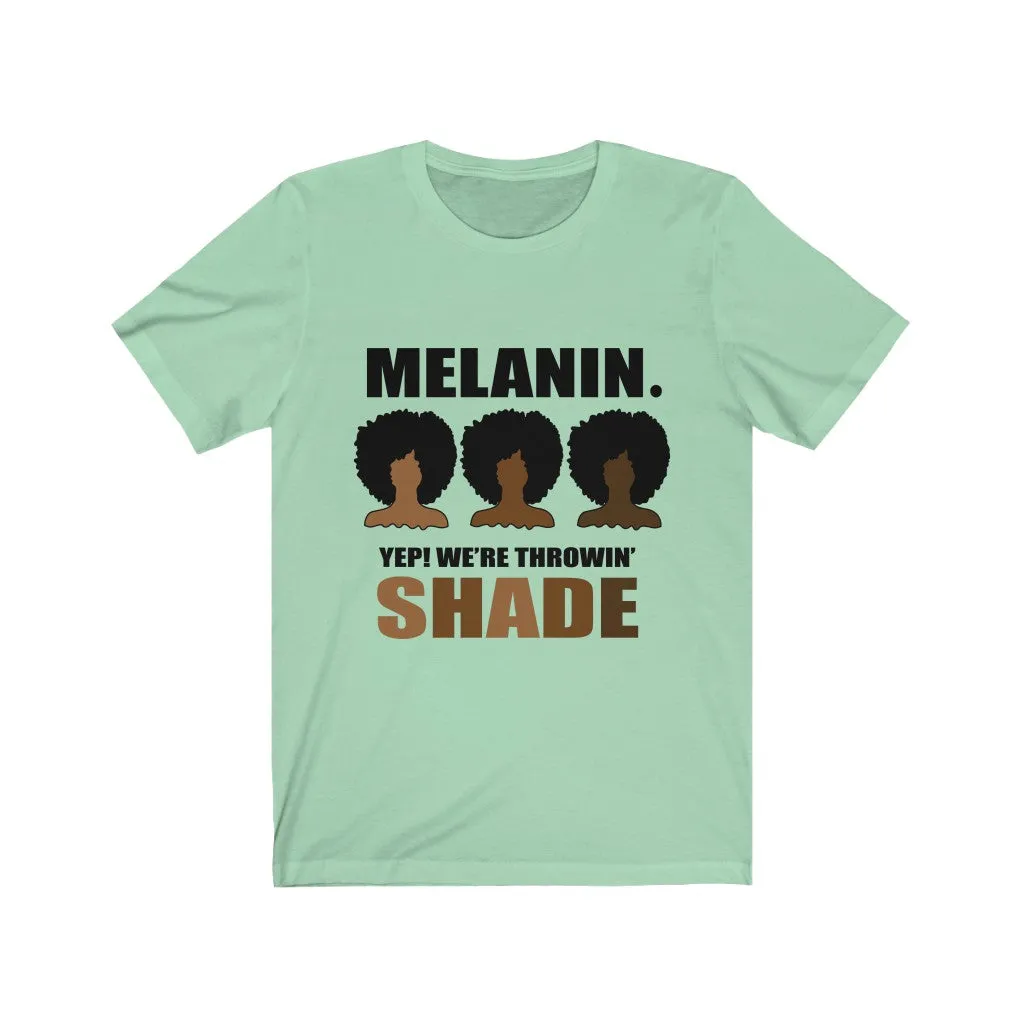 Melanin Shade Jersey Short Sleeve Tee T-shirt