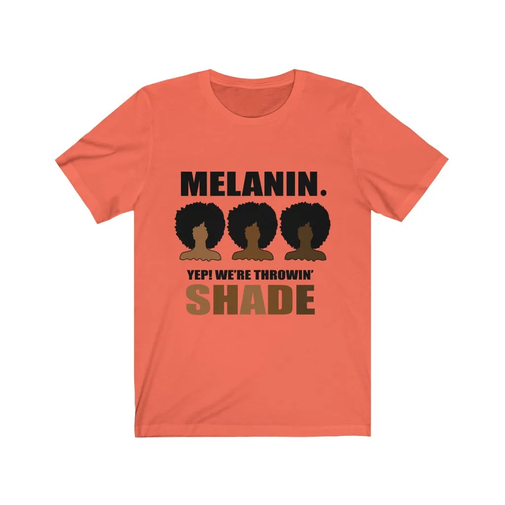 Melanin Shade Jersey Short Sleeve Tee T-shirt