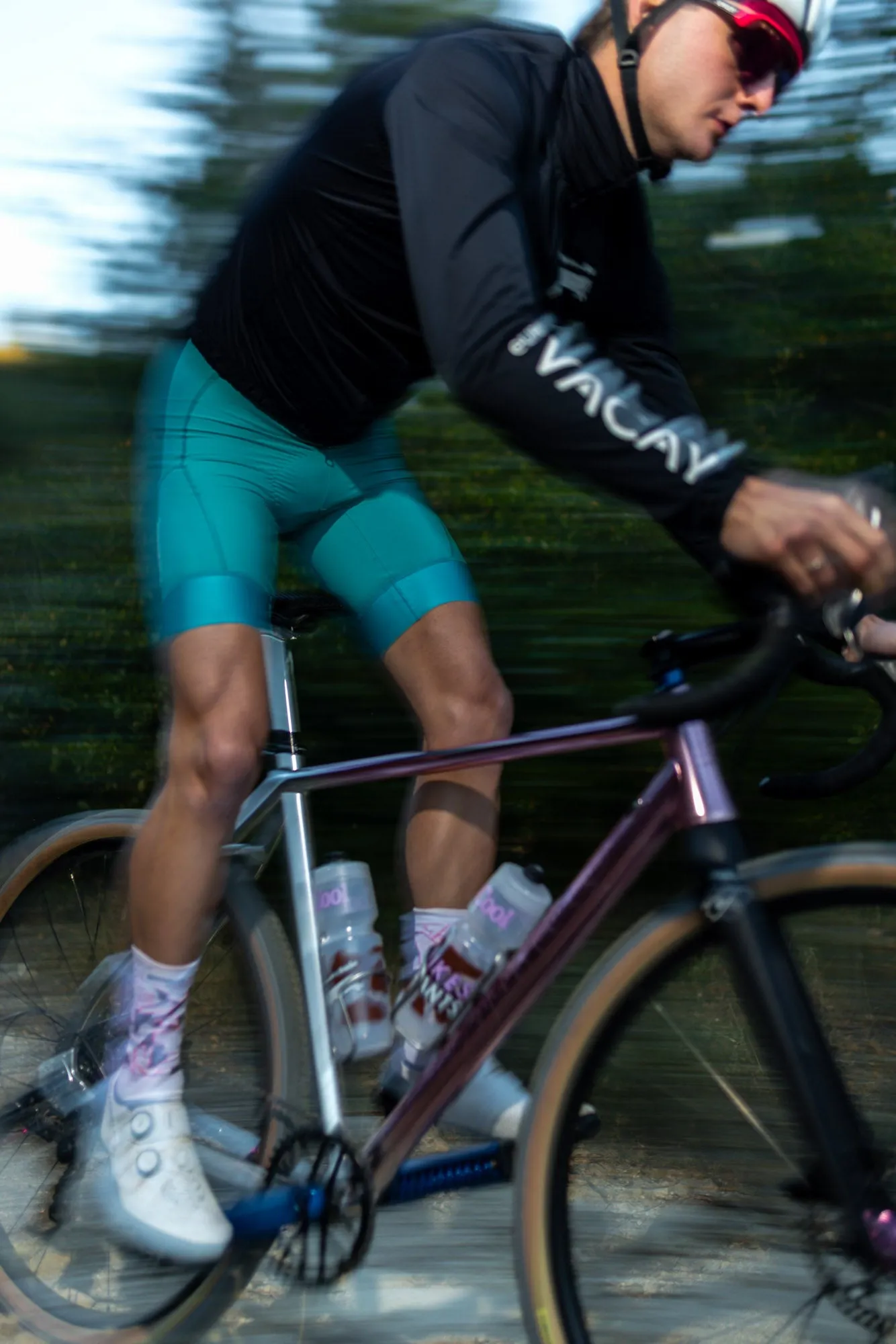 Men's über Pro CARGO Bib Teal