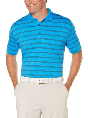 Mens Performance Stripe Polo