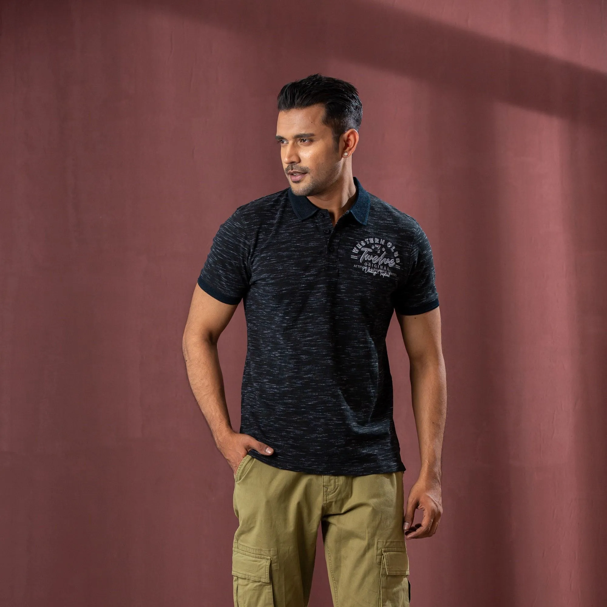 Mens Polo-Black