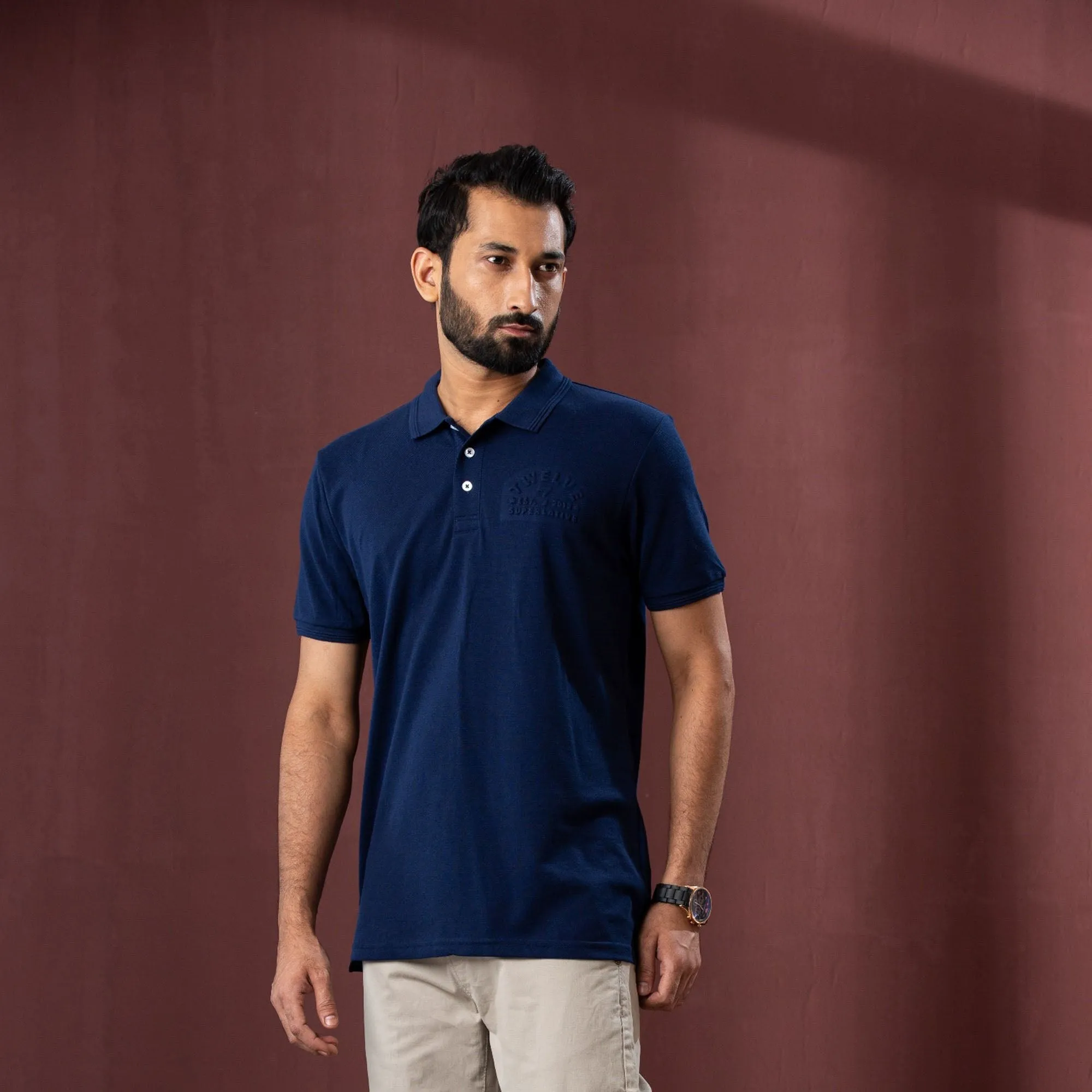 Mens Polo-Navy