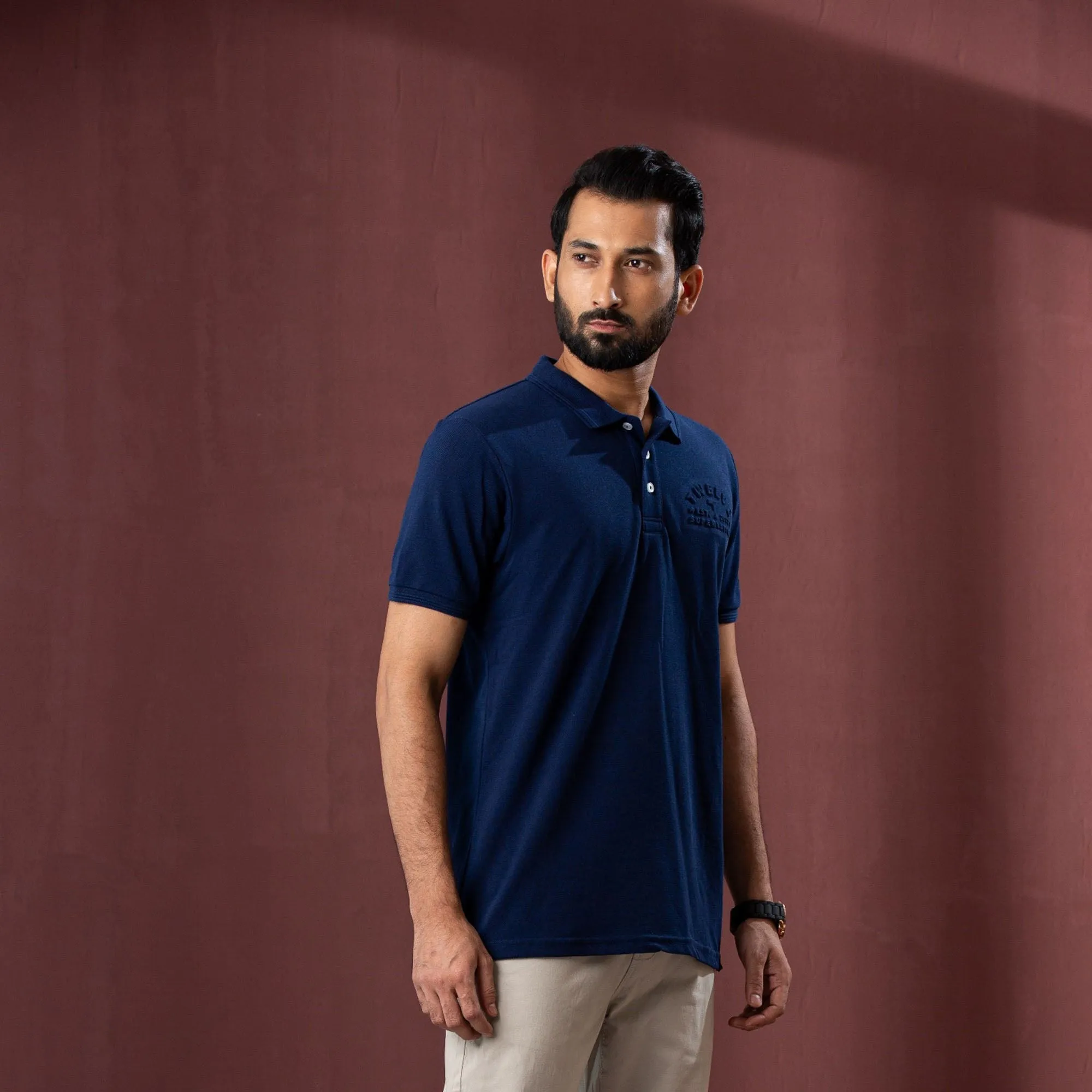 Mens Polo-Navy