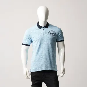 Mens Polo-Sky Blue