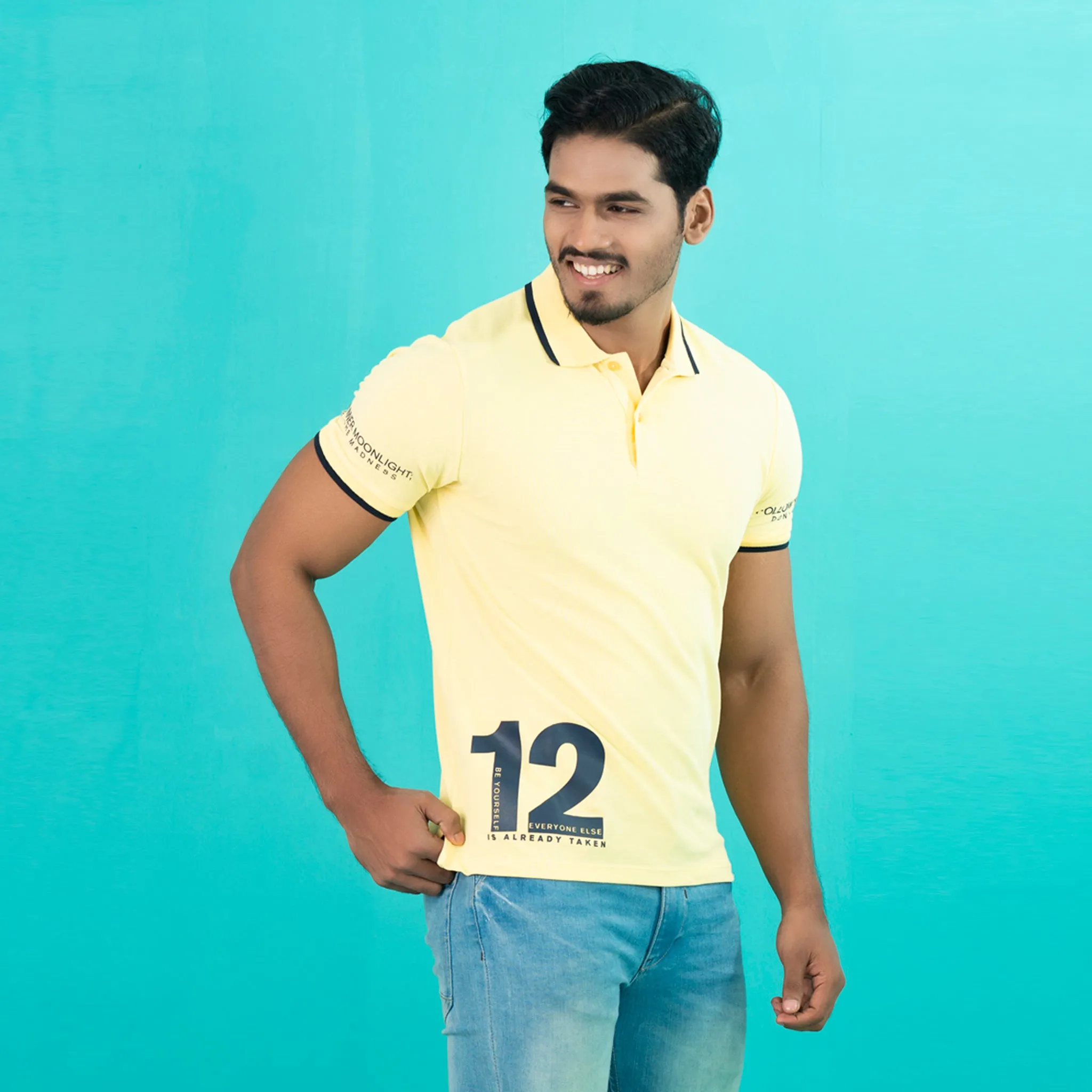 Mens Polo- Yellow