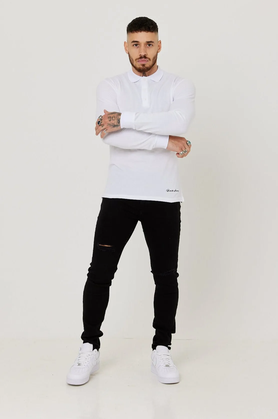 MITCHELL Polo Shirt - White