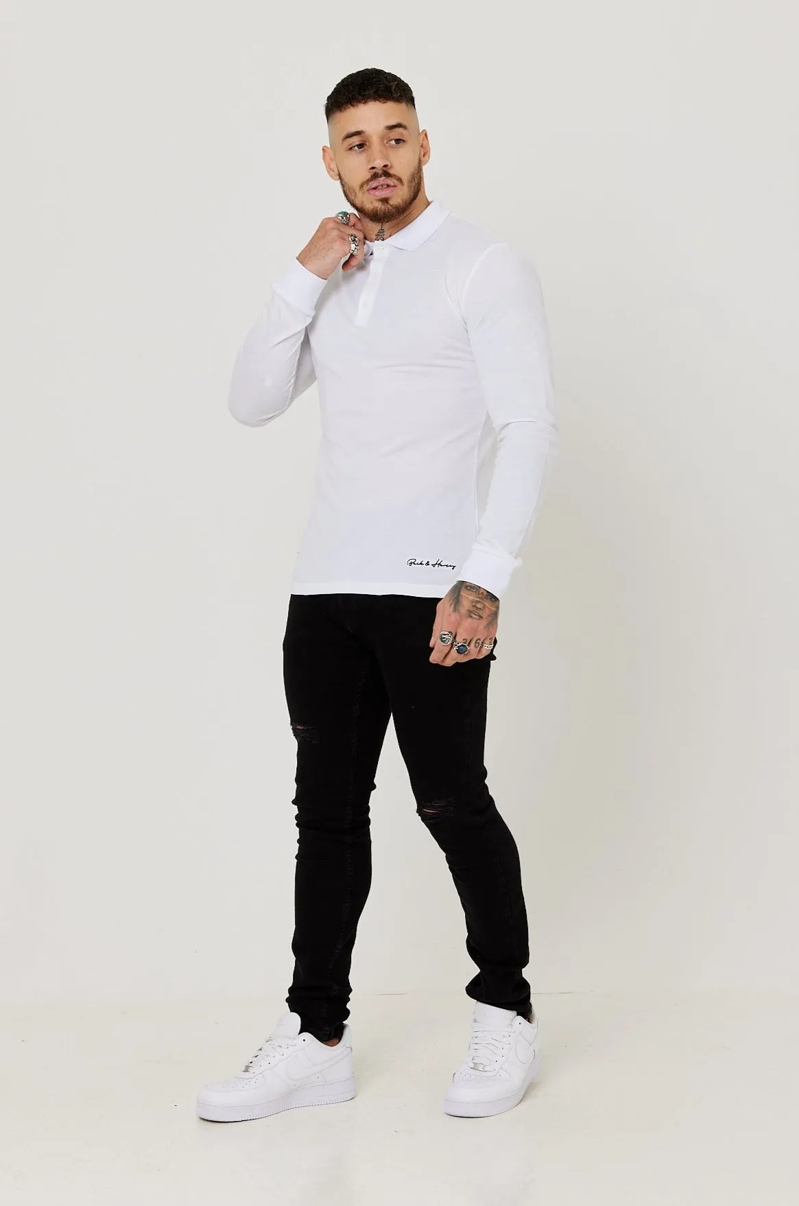 MITCHELL Polo Shirt - White