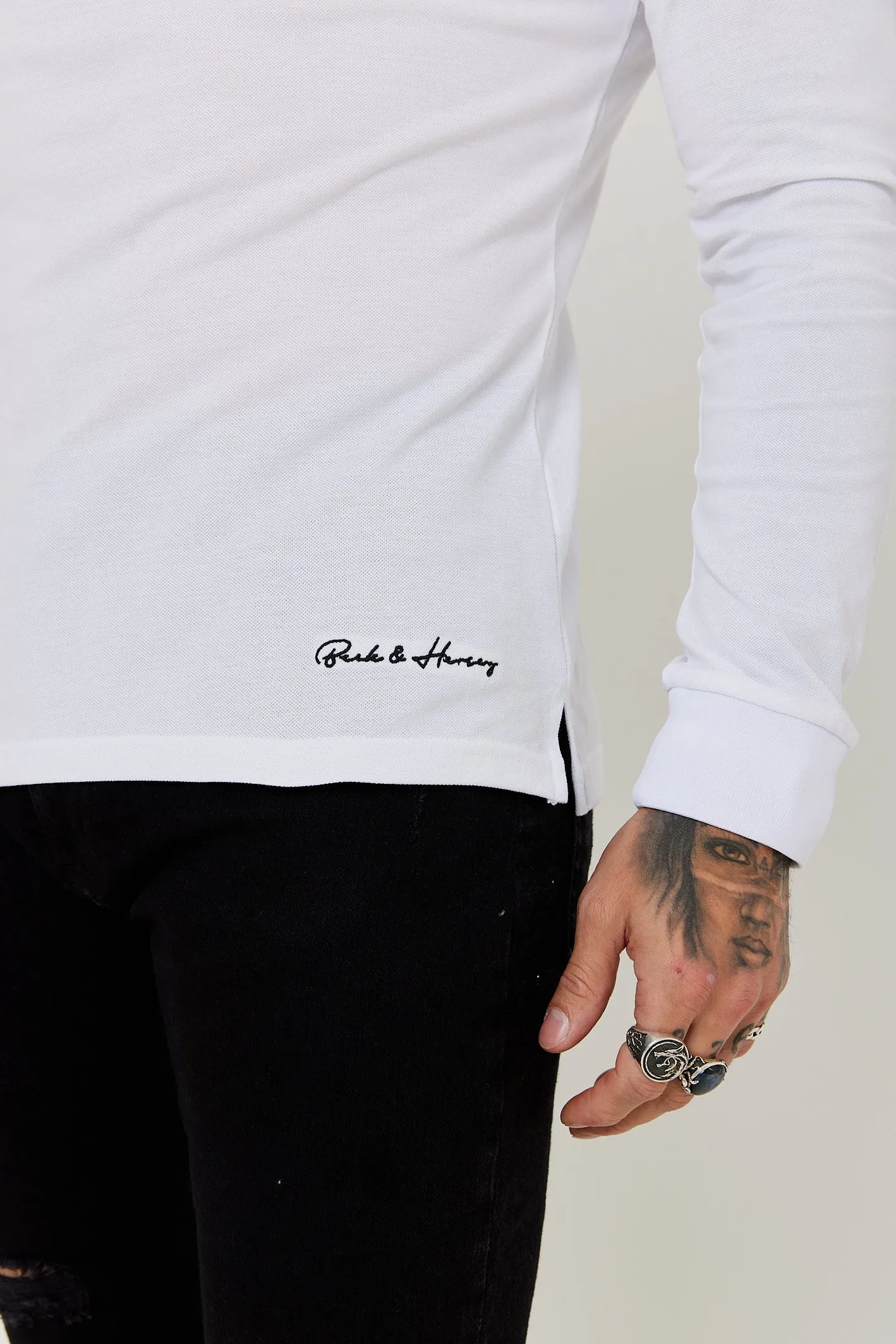 MITCHELL Polo Shirt - White