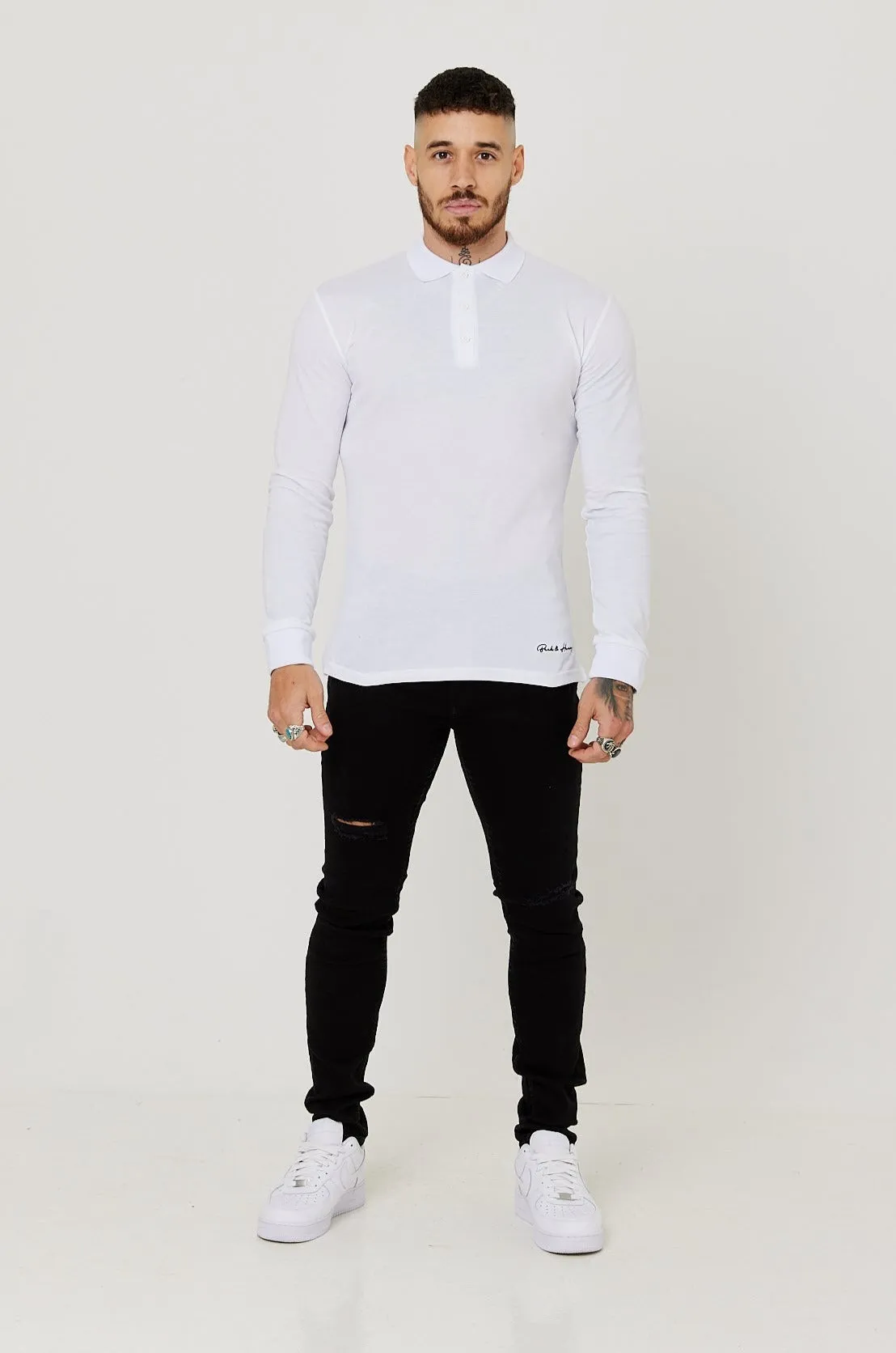 MITCHELL Polo Shirt - White