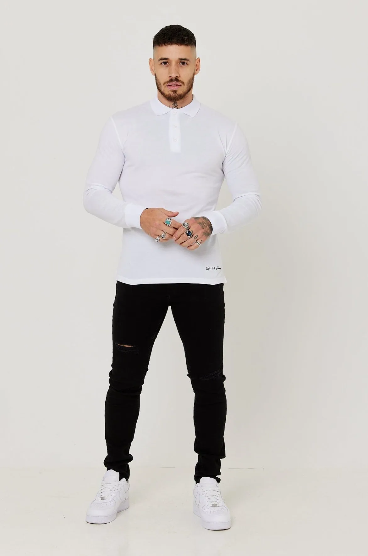 MITCHELL Polo Shirt - White