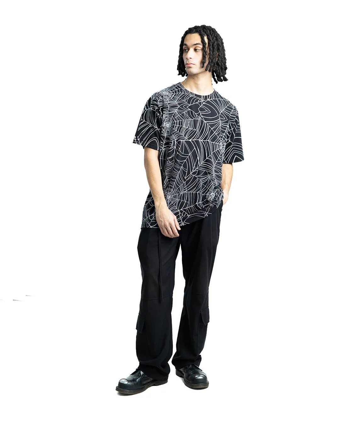 MJB Festival Web Tee Black