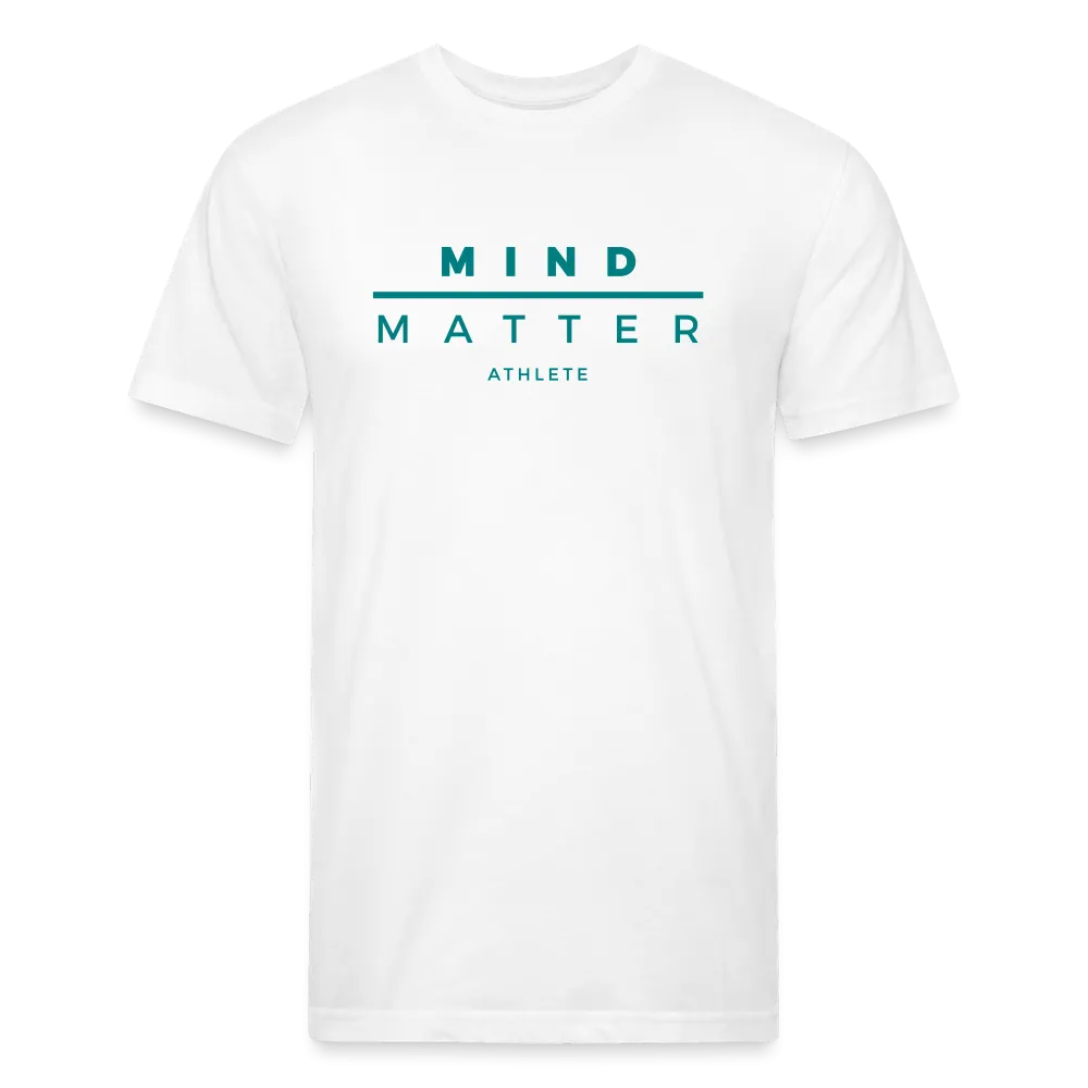 MM Teal- UNISEX Fitted Cotton/Poly T-Shirt