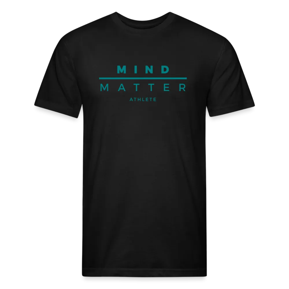MM Teal- UNISEX Fitted Cotton/Poly T-Shirt