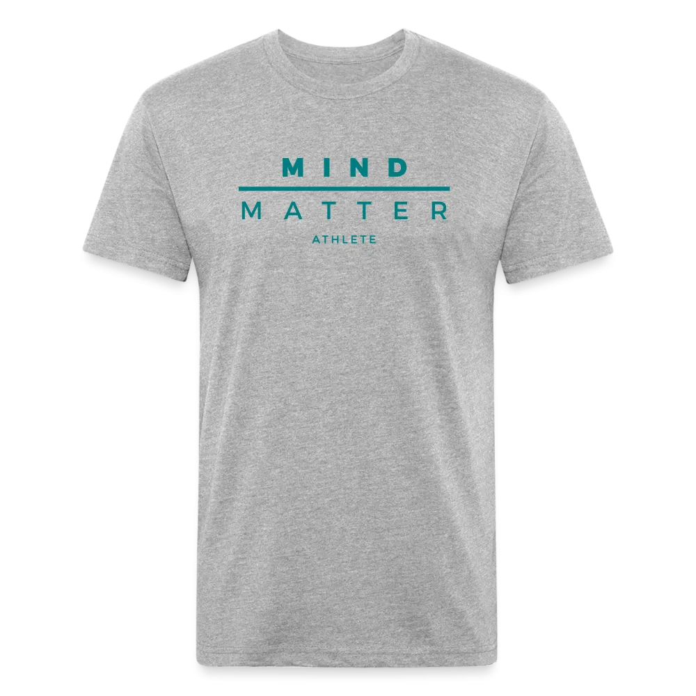 MM Teal- UNISEX Fitted Cotton/Poly T-Shirt