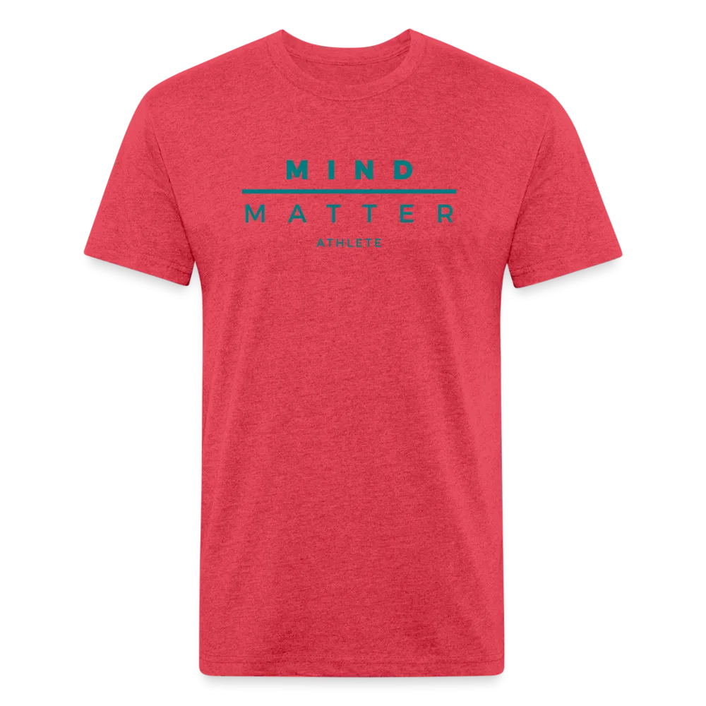 MM Teal- UNISEX Fitted Cotton/Poly T-Shirt