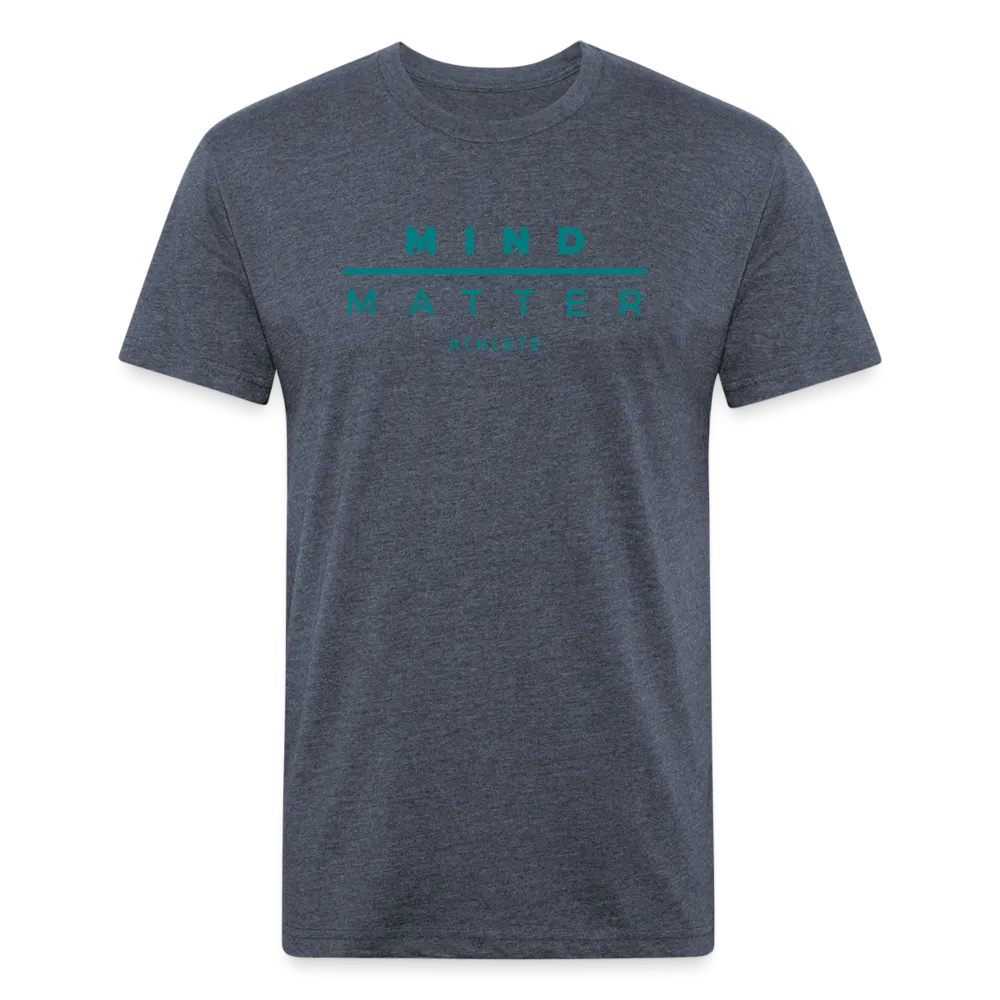 MM Teal- UNISEX Fitted Cotton/Poly T-Shirt