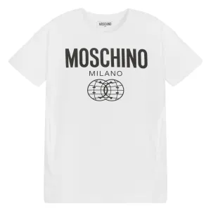 Moschino White Smile T-Shirt