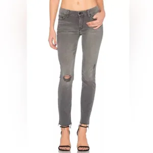 MOTHER The Looker Ankle Fray Last chance Saloon Mother Jeans Mother raw hem 29
