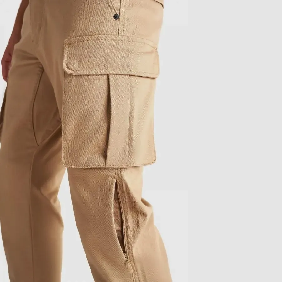 Motorcycle Jeans for Men - Chino Style Cordura®, DESERT CARGO BEIGE