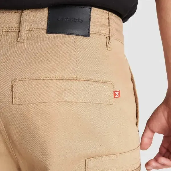 Motorcycle Jeans for Men - Chino Style Cordura®, DESERT CARGO BEIGE
