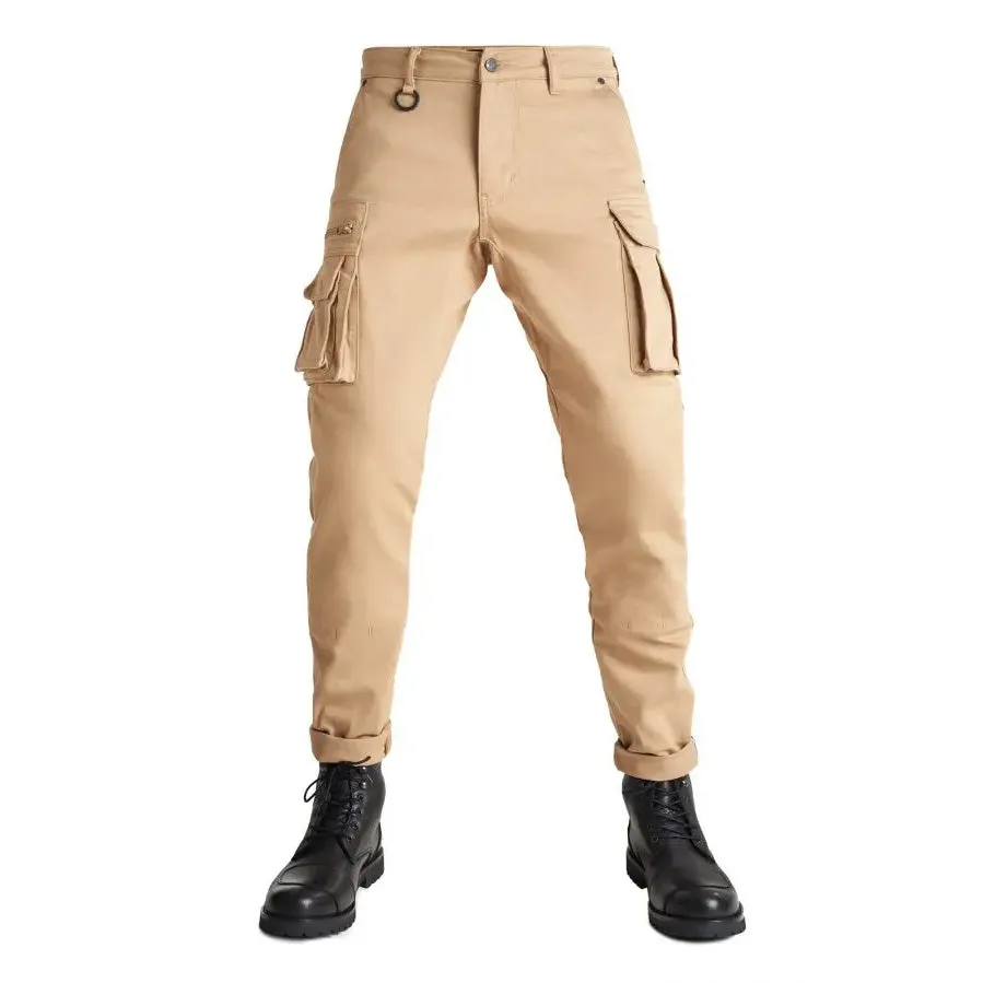 Motorcycle Jeans for Men - Chino Style Cordura®, DESERT CARGO BEIGE