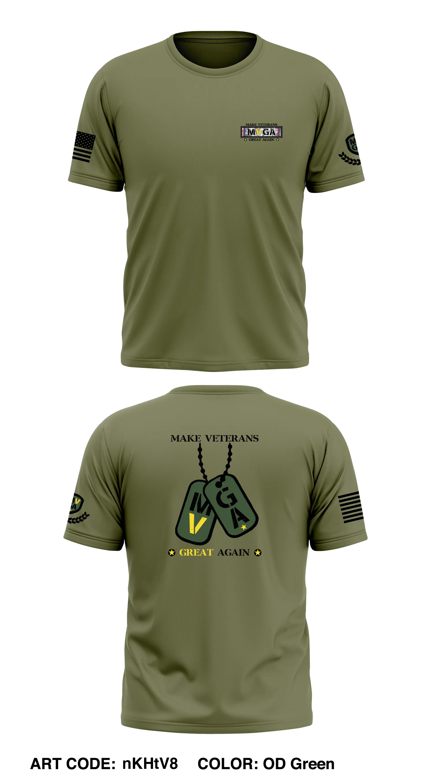 MVGA Store 1 Core Men's SS Performance Tee - nKHtV8