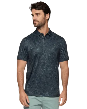 MVP MANTECA FLORAL PRINT POLO