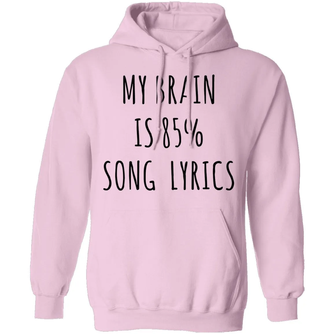 My Brain is 85% Song Lyrics T-Shirt