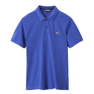 Napapijri - Taly Stretch 3 Polo Shirt in Ultra Marine Blue
