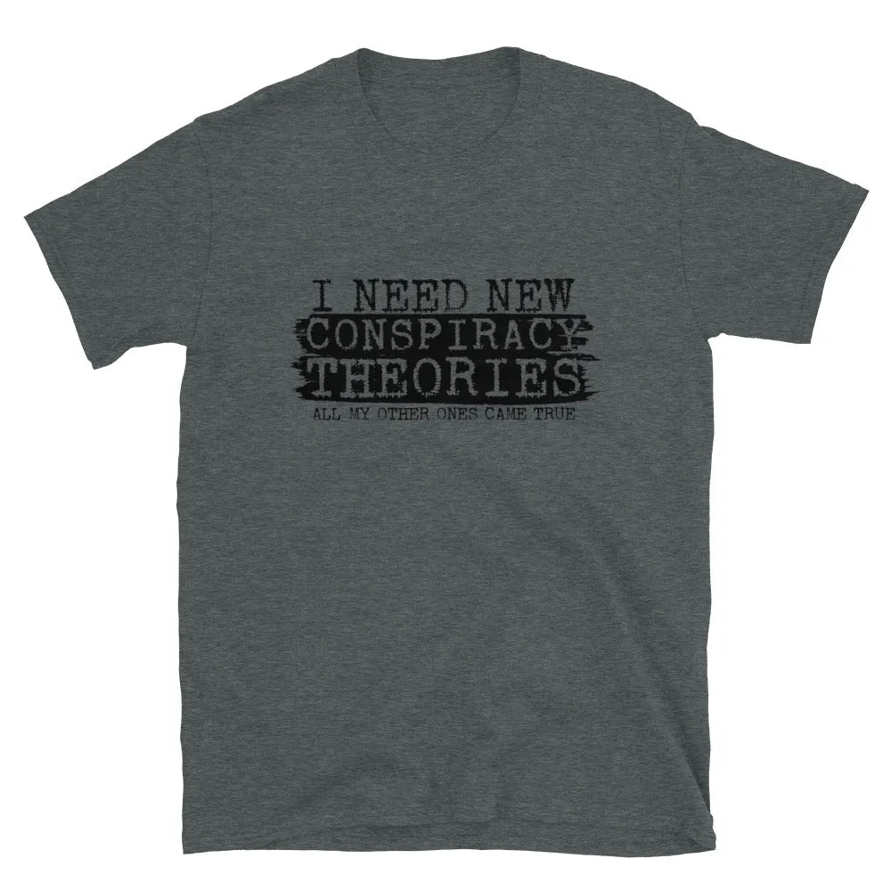 New Conspiracy theories Short-Sleeve Unisex T-Shirt