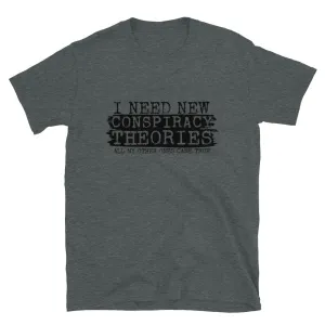 New Conspiracy theories Short-Sleeve Unisex T-Shirt