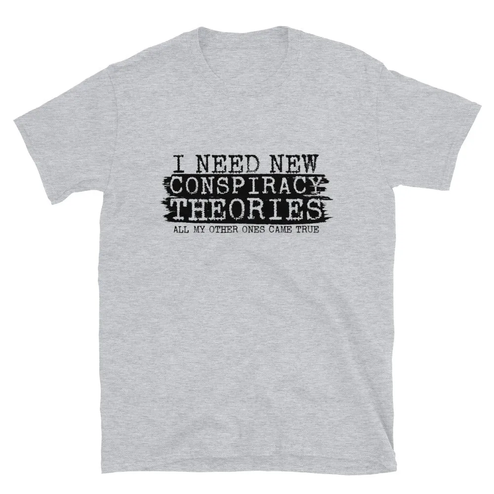 New Conspiracy theories Short-Sleeve Unisex T-Shirt