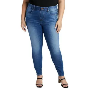 NEW JAG high rise valentina skinny jean - plus in lapiz blue