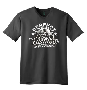 NEW!  Men's V-Neck T-Shirt with All New Fronius Design