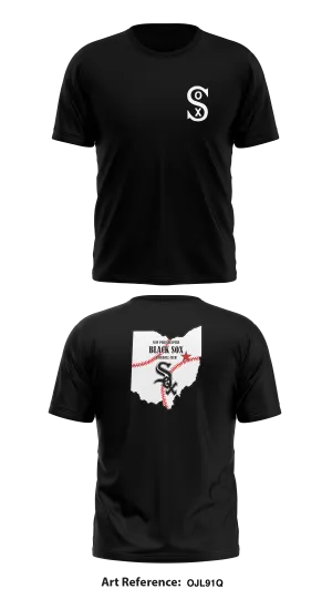 New Philadelphia Black Sox Store 1 Core Men's SS Performance Tee - oJl91Q