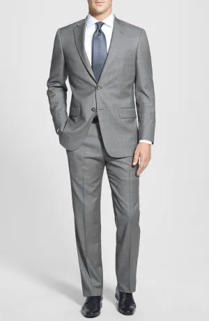 New York Classic Fit Wool Suit