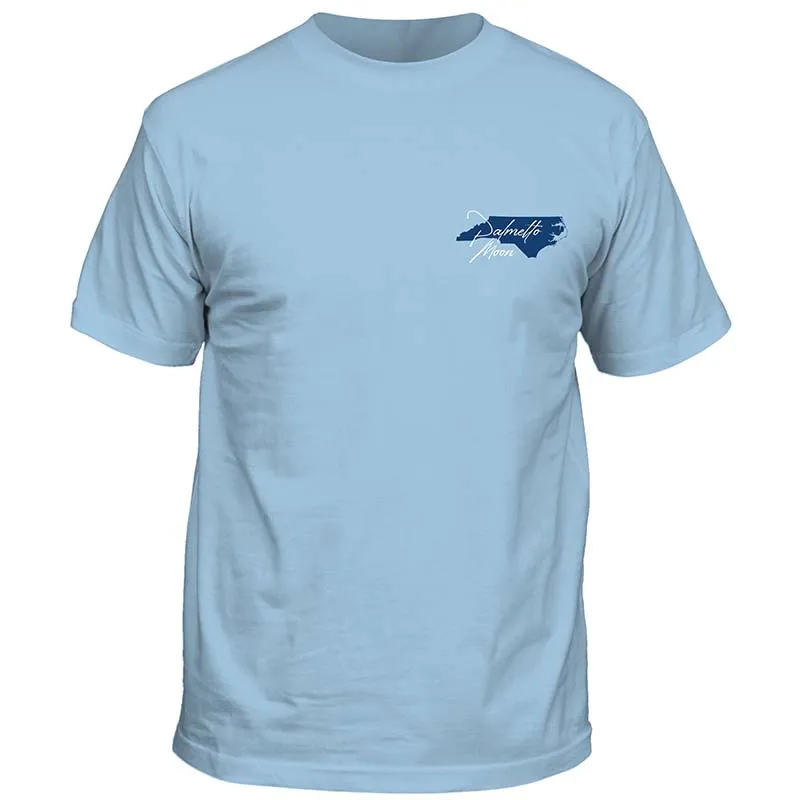 North Carolina State Flag Short Sleeve T-Shirt