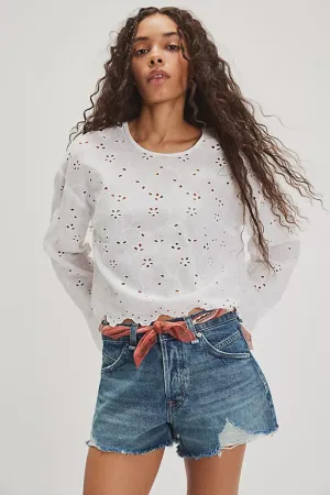 NOW OR NEVER DENIM SHORT