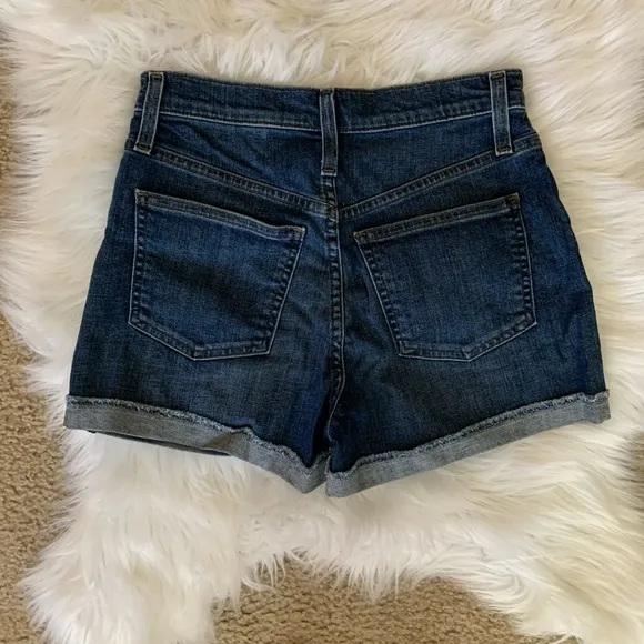NWT J Crew High Rise Denim Shorts in Brixton Wash