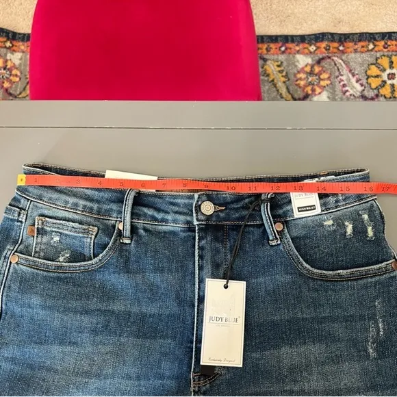 NWT Judy Blue High Rise Tummy Control Slim Fit Jeans