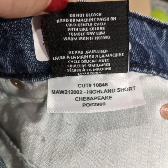 Nwt Modern American | Highland Shorts In Chesapeake Blue