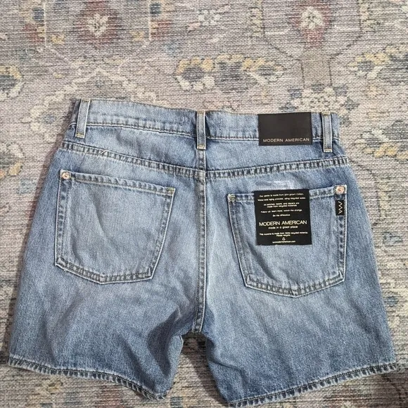 Nwt Modern American | Highland Shorts In Chesapeake Blue