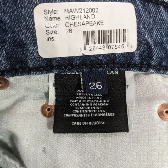 Nwt Modern American | Highland Shorts In Chesapeake Blue