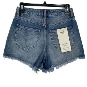 NWT ROLLA'S Original Jean Shorts High Rise Cut Off Women’s 25 Button Fly Denim