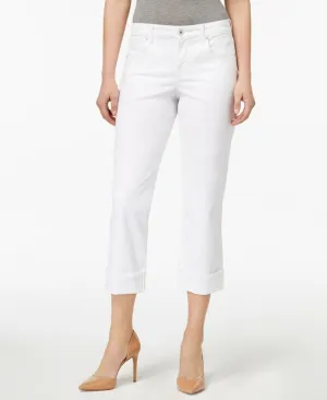 NWT Style & Co. Co Women's Curvy Cuffed Capri Jeans 12
