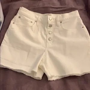 NWT - White Denim Button Fly J. Crew shorts